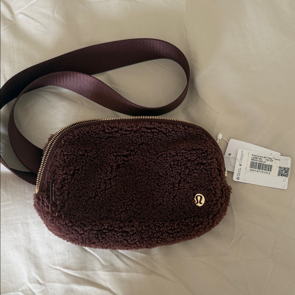 lululemon athletica Sherpa Crossbody Bag- Brown